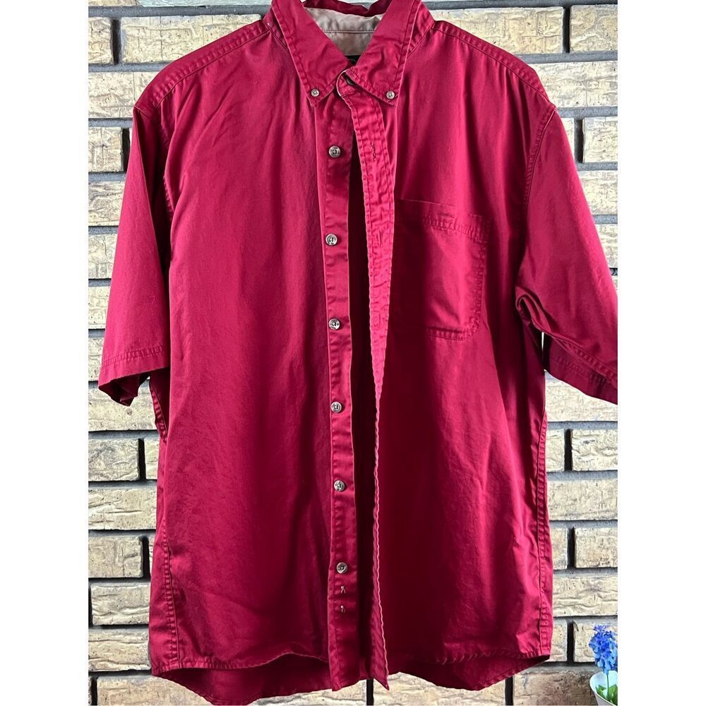 RedHead Long Sleeve Button Front Shirt